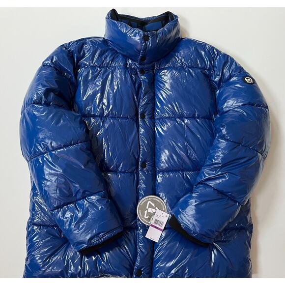 Michael Kors Men's True Blue Puffy Quilted Insulated Puffer Jacket Size 2XL $398 - Picture 3 of 10